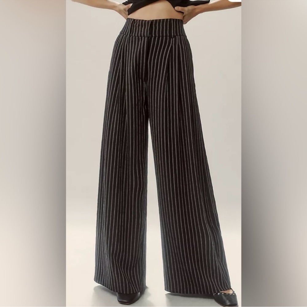 Anthropologie wide leg trouser